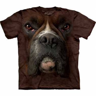 All-over print t-shirt met boxer