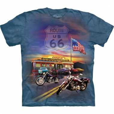 All-over print t-shirt route 66