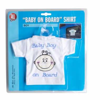 Baby on board t-shirt boy