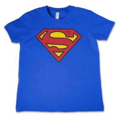 Film serie merchandise superman logo shirt voor kinderen