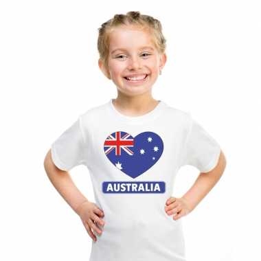 I love australie t-shirt wit kinderen