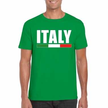 Italie supporter shirt groen heren