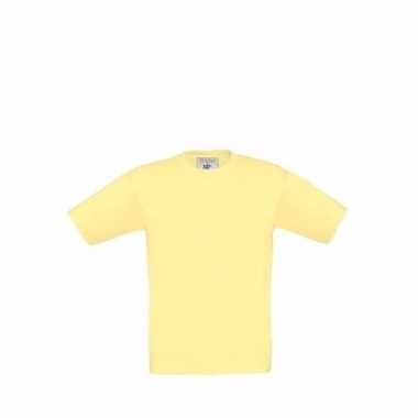 Lichtgeel t-shirt voor kinderen