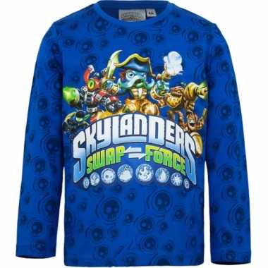 Skylander t-shirt blauw