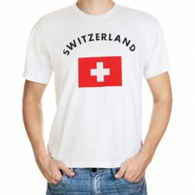 Switzerland vlaggen shirts