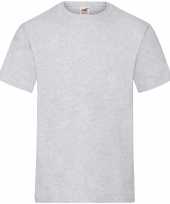 3 pack maat xl grijze t-shirts met ronde hals 195 gr voor heren
