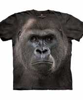 All over print kids t-shirt gorilla