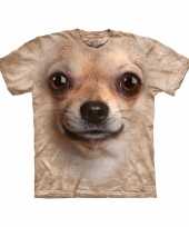 All over print kids t-shirt met chihuahua