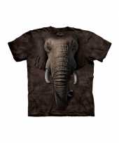All over print t-shirt olifant