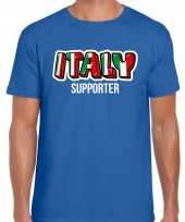 Blauw fan shirt kleding italy supporter ek wk voor heren