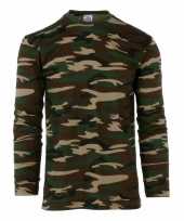 Camouflage shirt longsleeve