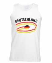 Duitsland vlaggen tanktop voor heren