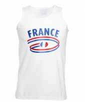 Franse vlaggen tanktop voor heren