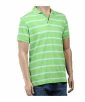 Golf poloshirt lime groen