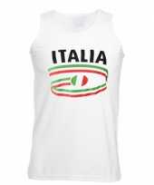 Italiaanse vlaggen tanktop voor heren