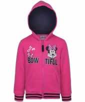 Minnie mouse hooded sweater vest voor meisjes 10093311