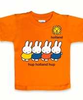 Nijntje baby t-shirt oranje
