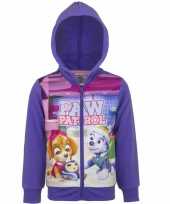 Paw patrol hooded sweater vest voor meisjes