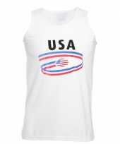 United states vlaggen tanktop voor heren